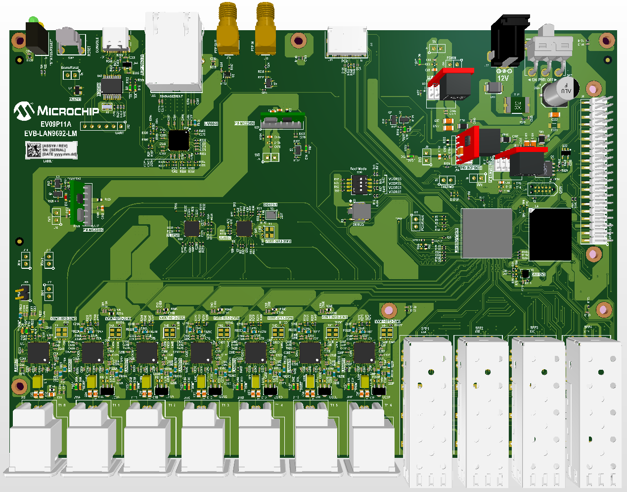 evb lan9692 ev09p11a